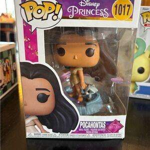 Funko Pop Pocahontas Figure with Brown and Black Details